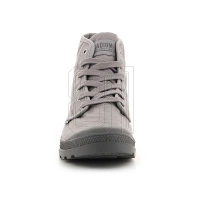 3. Palladium Pampa High Hi M 02352-071-M Graue Flanellschuhe