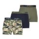 O'Nell Boxershorts Camo & Plain 3PK M 92800622673