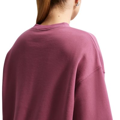 4. Nike Studio Fleece Damen-Sweatshirt Pink IM8082 654