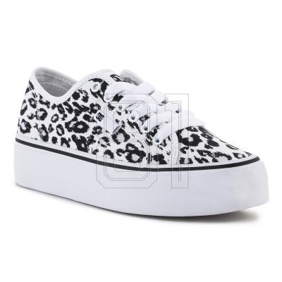 7. DC Manual Platform Schuhe mit Gepardenmuster AdyS300280-Che W 300280-CHE