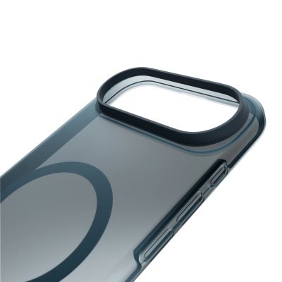 7. Puro Daylight Magsafe-kompatible Silikonhülle für iPhone 17 Air – durchscheinendes Türkis