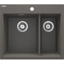 Granitspüle mit 1,5 Becken ZQE T503 5908212097854