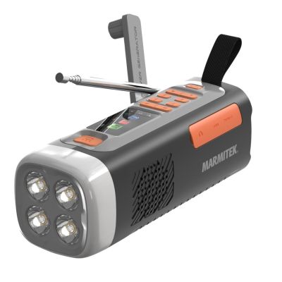 11. Marmitek 25008644 Radio, tragbar, analog und digital, schwarz