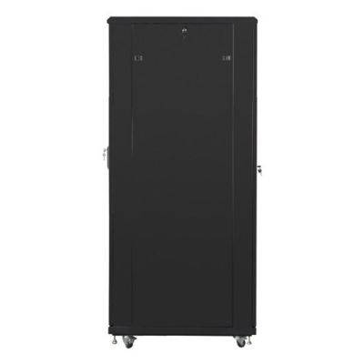 5. LANBERG Standregal 19" 42U 800x1000 SCHWARZ perforierte Türen