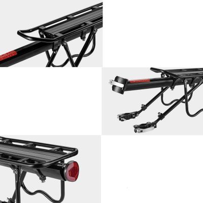 5. Rockbros Shelves Fahrradträger - hinten, Sattelstütze, Schnellspanner