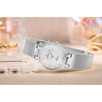 6. Atlantic Elegance Damenuhr 29035.41.21 + Box