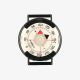 Suunto M-9 Magnetischer Navigationskompass, Schwarz, Weiß