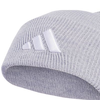 3. adidas New Logo Beanie Cuff Gray JX5746