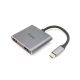 Equip 133484 USB 3.2 Gen 1 (3.1 Gen 1) Typ-C Dockingstation Silber
