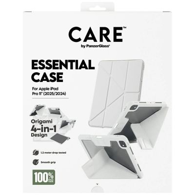 5. Care by PanzerGlass Y-Fold-Hülle für iPad Pro 11" 2025 / 2024 - Hellgrau