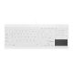 5. Aktive USB-Tastatur AK-C7412F-GUS-W/GE QWERTZ Deutsch Weiß