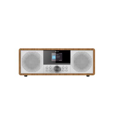 2. Denver MIR-270DW Stereoanlage mit Internetradio, dunkles Holz