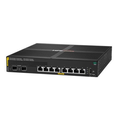 3. HPE Aruba Networking CX 6000 8p 10M/100M/1G Class4 PoE 2p SFP 1G 67W Managed Switch L2 Gigabit Ethernet (10/100/1000) PoE-Unterstützung 1U Schwarz