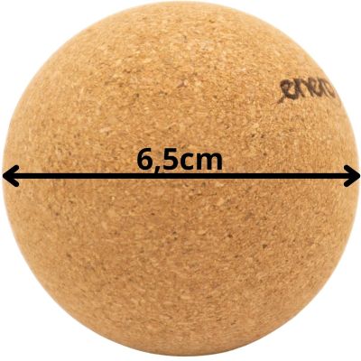9. Kork-Massageball 6,5 cm ENERO FIT