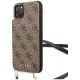 2. Guess 4G Crossbody-Hülle für iPhone 11 Pro Max – Braun