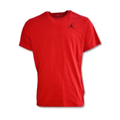 Air Jordan Jumpman Stickerei T-Shirt rot - DC7485-687