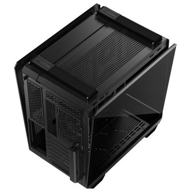 7. Asus TUF GAMING GT502 HORIZON TG ARGB SCHWARZES Gehäuse