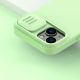 8. Nillkin CamShield Silky Silikonhülle iPhone 14 Plus Hülle mit Kameraschutz Blau