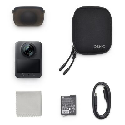 12. DJI Osmo 360 Sportkamera 120 MP 8K Ultra HD CMOS 25,4/1,1 mm (1/1,1") WLAN 183 g