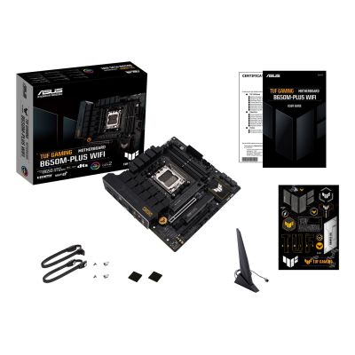 10. ASUS TUF GAMING B650M-PLUS WIFI AMD B650 Sockel AM5 Micro-ATX