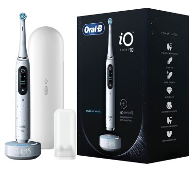 13. Oral-B iO Series 10 Stardust White Zahnbürste
