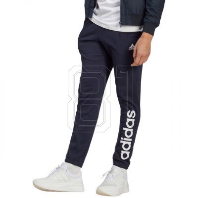 adidas Essentials Single Jersey Tapered Elasticized Cuff Logo M IC0056 Hose