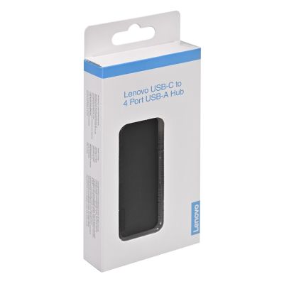 3. Lenovo 4-Port USB-C/4xUSB-A Hub, GX90X21431