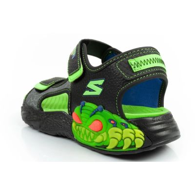 26. Skechers Jr. 400614L/BKLM Sandalen
