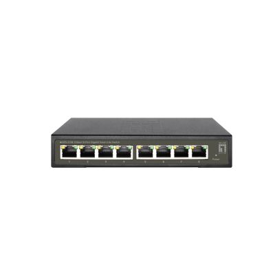LevelOne GES-2108 Managed L2 Gigabit Ethernet (10/100/1000) Netzwerk-Switch Schwarz