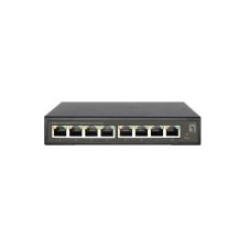 LevelOne GES-2108 Managed L2 Gigabit Ethernet (10/100/1000) Netzwerk-Switch Schwarz