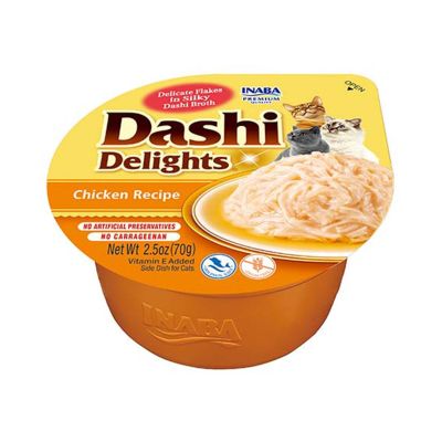 INABA Dashi Delights Huhn – Leckerli für Katzen – 70 g
