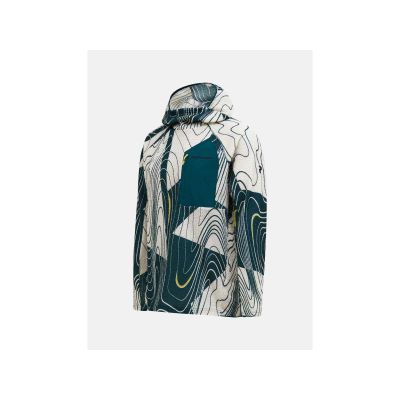 3. PEAK PERFORMANCE M Freelight Aop Polartec Alpha Hood Herren-Sweatshirt, mehrfarbig