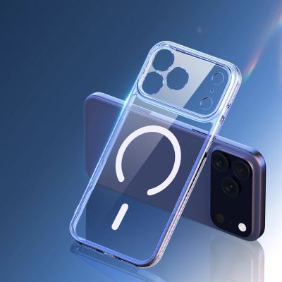 11. Dux Ducis Clin Mag Case für iPhone 17 Pro Max, kompatibel mit MagSafe, transparent
