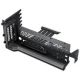 PHANTEKS Premium PCIe Gen 5 Vertikale GPU-Halterung, DRGB, mit PCIe 5.0-Riser-Kabel – 220 mm, schwarz