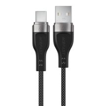 Acefast C11-04 USB-A - USB-C 3A Kabel 1,2m Magnetgeflecht - Schwarz