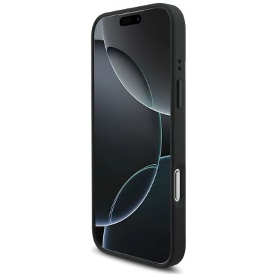5. BMW M Tricolor Metal Logo MagSafe Case für iPhone 17 Pro Max – Schwarz