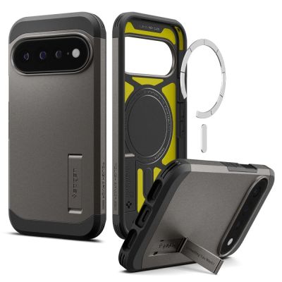 Spigen Tough Armor Mag MagSafe Hülle für Google Pixel 11 Pro XL – Dunkelgrau