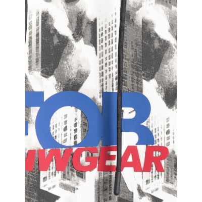 7. Herren-Kapuzenpullover, locker geschnitten, Größe 4F 4FRAW25TSWSM2569-91A