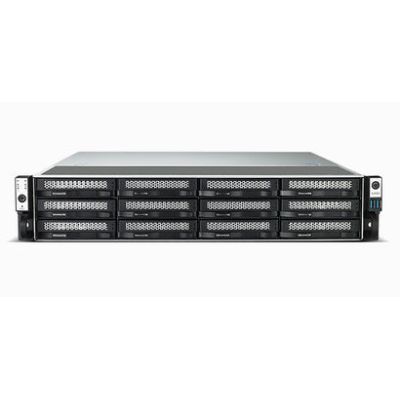 2. TERRAMASTER U12-500 PLUS, 2U NAS mit 12 Einschüben, 10 Kernen, 16 GB DDR5, Diskl