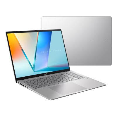 8. ASUS Vivobook S16 S3607AA-SH025W Ultra 5 325 16,0" WUXGA OLED-Display (300 Nits), 16 GB DDR5 SSD, Intel Grafik, WLAN + Bluetooth, 1080p-Kamera + IR-Kamera, 70 Wh Akku, Windows 11, Aluminium, Cool Silver