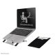 15. Neomounts NSLS100 Laptopständer mit Schwenkablage für Notebooks, Silber, 55,9 cm (22 Zoll)