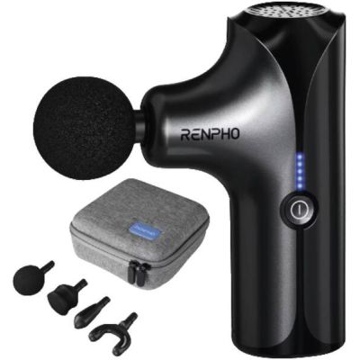 4. Renpho 2233581 Arm-, Bein-, Nacken- und Trapezmuskelmassagegerät, Schwarz