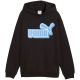 2. Puma Ess Logo Lab Relaxed Hoodie für Kinder, schwarz, 694674 01