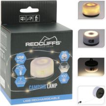 Taschenlampe, Campinglampe, USB-Ladefunktion, Redcliffs