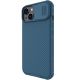 4. Nillkin CamShield Pro Hülle iPhone 14 Plus Gepanzerte Abdeckung Kameraschutz Blau