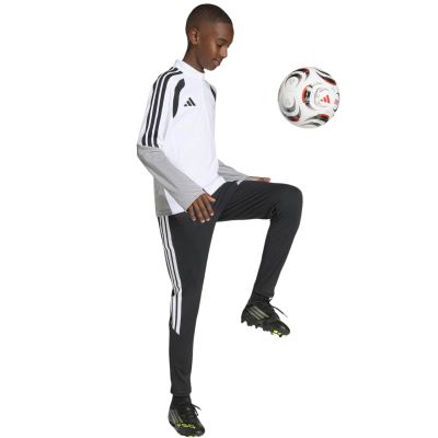 14. adidas Tiro 26 Competition Trainingsshirt für Kinder, weiß und grau KA7577