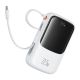 4. Baseus Qpow Pro+ 22,5 W 10000 mAh USB-C Powerbank – Weiß
