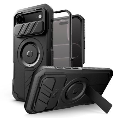 Tech-Protect Kevlar MagSafe Case für iPhone 17 Air - Schwarz