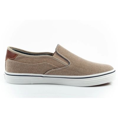 4. Wrangler Calypso Herren-Sportschuhe, Slip-On-Sneaker, braun, bequem