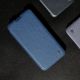 18. Nillkin Qin Cloth Pro Case Schutzhülle für iPhone 14 Plus, Kamera-Abdeckung, Holster-Abdeckung, Klapphülle, Grau
